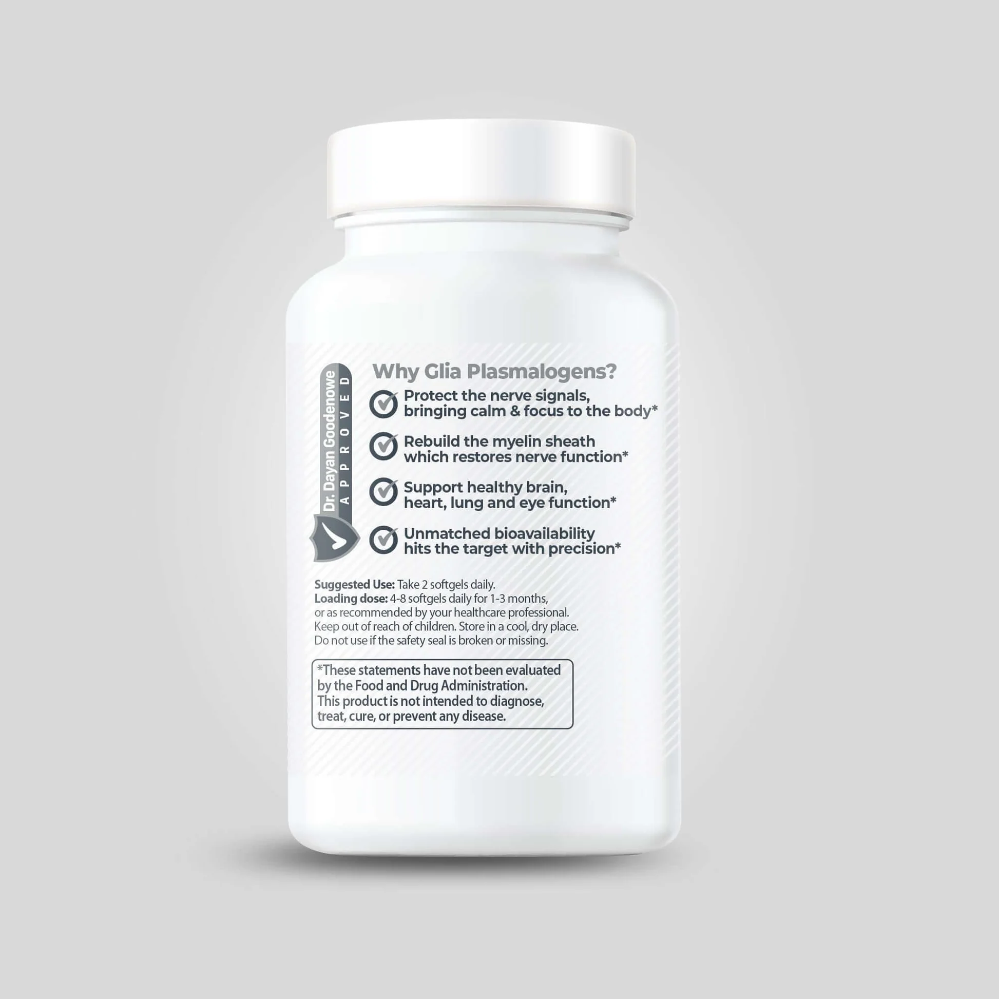 Prodromeglia (Softgels) 3 prodromeglia™ omega-9 plasmalogen oil – supports neurological and cognitive wellness