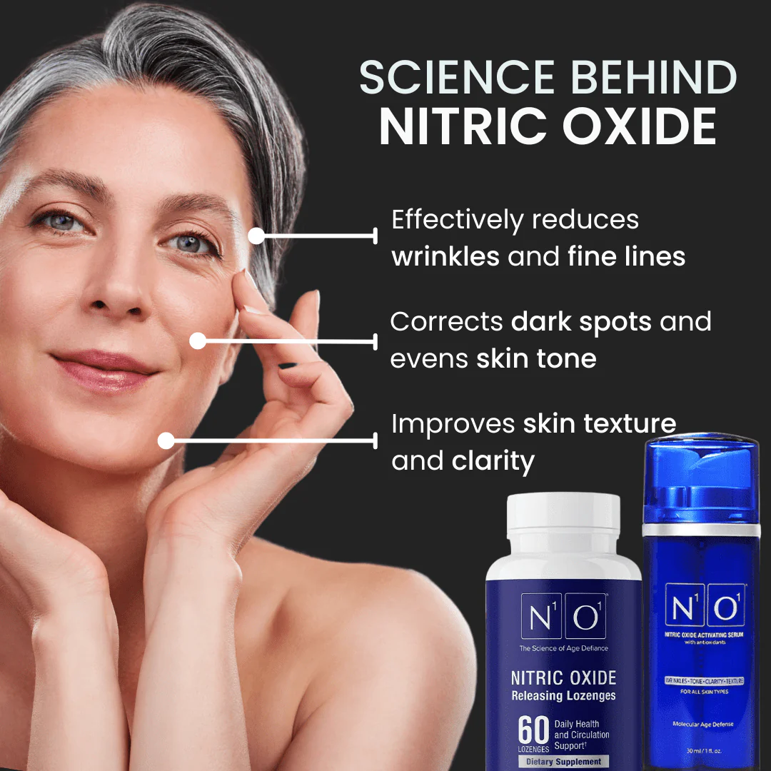 Anti-Aging Nitric Oxide Activating Serum 3 science behind nitric oxide