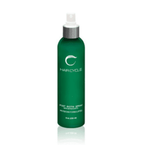 Homepage 1 after hair transplant biotin spray in a green bottle